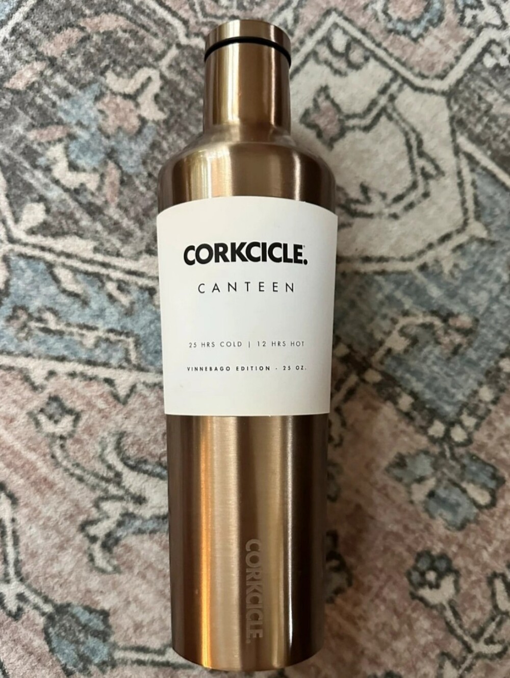 ❗Corkcicle Rose Gold Tumbler 25oz Insulated Bottle❗